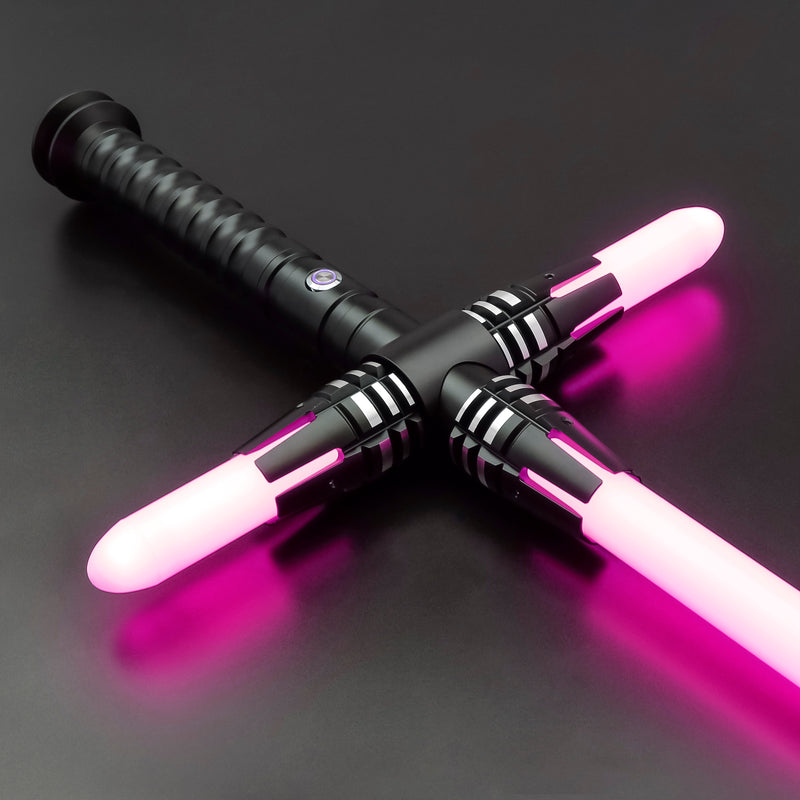La spada laser di Kylo è un'arma indispensabile per ogni fan di Star Wars. Realizzata in resistente aeronautico T6
