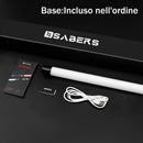 Spada Laser del Hunter La sua luce è una guida attraverso l'ignoto, un compagno per coloro che inseguono i loro obiettivi con determinazione incrollabile.