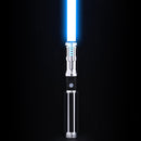 Sciabola Nightpulse nera e argento con accenti blu elettrico