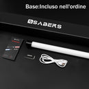 Con i suoi materiali di alta qualità, questa elegante spada laser ti renderà uno dei preferiti dai fan tra i tuoi amici